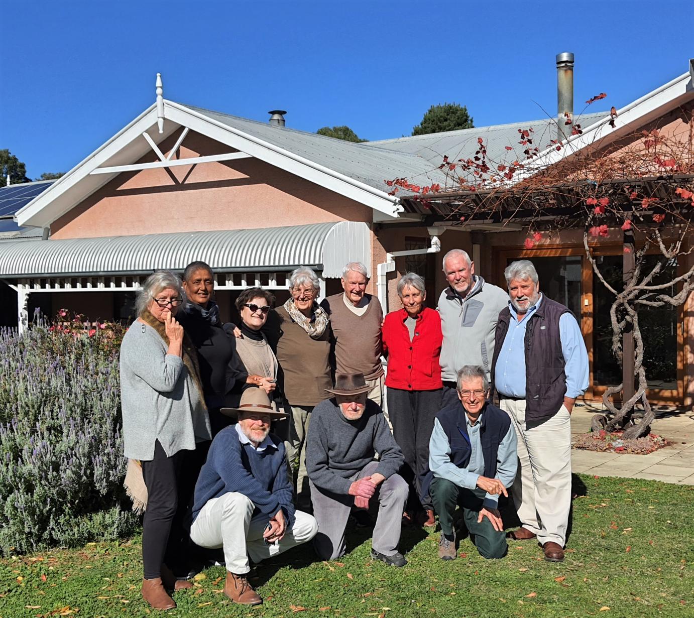 Participants at the May 2022 SDN workshop at Bungendore/Lake George.
