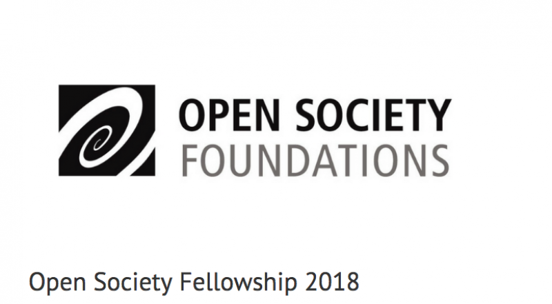 Open Society Fellowship 2018