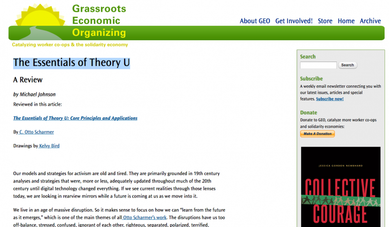  The Essentials of Theory U